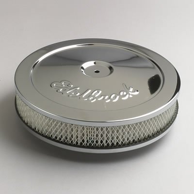 Luftfilter Chrom 10 X 2 Edelbrock 1208 Pro Flo Series Air Cleaners