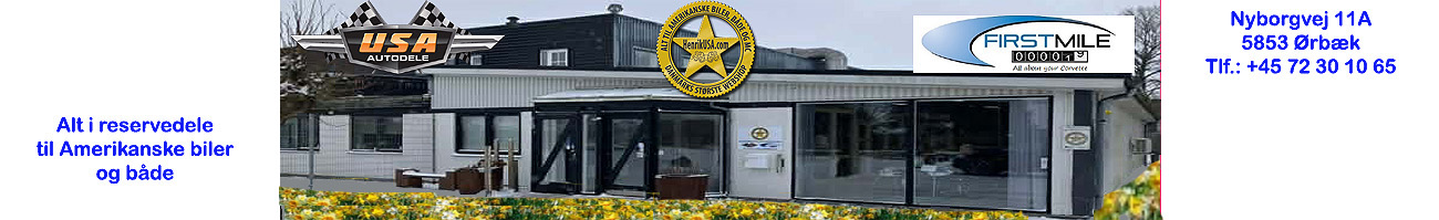 Alt i reservedele til Amerikanske biler og b&aring;de
