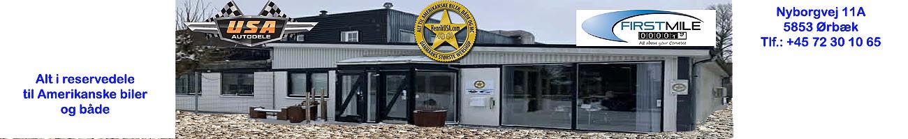 Alt i reservedele til Amerikanske biler og b&aring;de