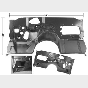 Firewall Camaro/Firebird u/AC 1970 til 1973 (33-247485 - 1046R - BP1055R)