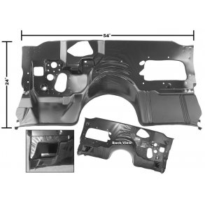 Firewall Camaro/Firebird u/AC 1970 til 1973 (33-247485 - 1046R - BP1055R)