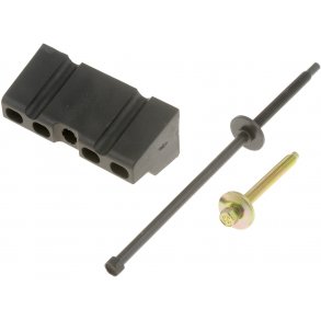 Batteri holder beslag med bolt. Ford 1980 til 2020 (Battery Hold Down Kit 00588)