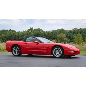 Frontrude 2 tonet Chevrolet Corvette C5 Convertible 1998 til 2004 (DW1325GB)