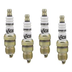 T�ndr�r lille for headers S�t a. 4 stk. (Accel 0576S-4) Shorty Spark Plug