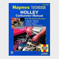 Haynes Reparations H�ndbog, Holley Carburator