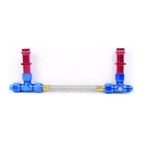 Fuel Line i Rustfri & Alu til Holley karburator 4160 serie  (10403)