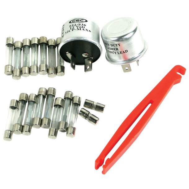 Sikringsst med blinkrel Corvette 1975-77 (Eck 106800 - VFK7577)