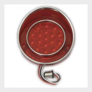 Corvette Baglygte glas med LED p�re 1968-73