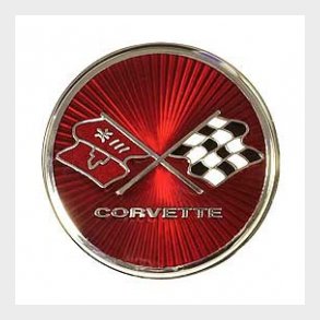 Corvette Gas door Emblem 1975-1976