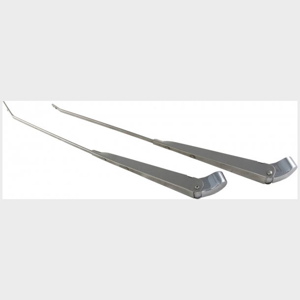 Corvette Windshield Wiper Arms, Stainless Steel, 1