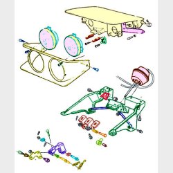 Head light Bushing 1968-1982 Corvette 122600