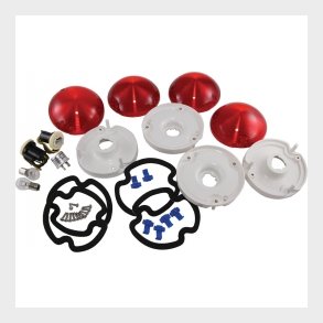 Corvette Baglygte s�t (Bubble) komplet 1974-82