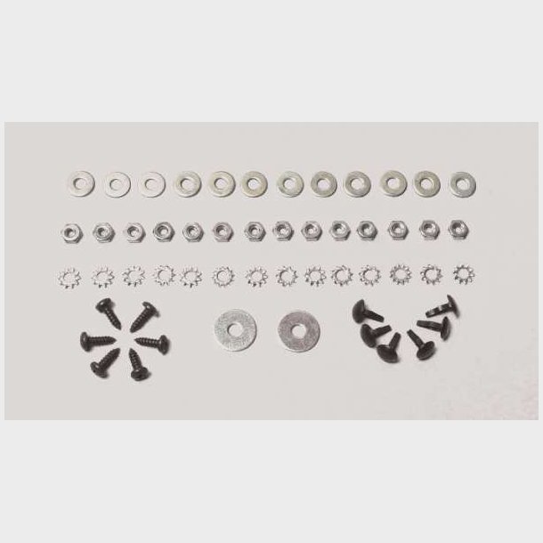 Corvette W/S Fastening Kit, Conv Top 1963-67