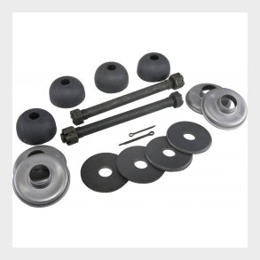 Rear leaf spring bolt kit 1963-1982 Corvette, part ECK111385