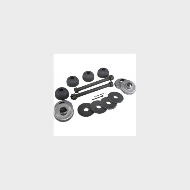 Rear leaf spring bolt kit 1963-1982 Corvette, part ECK111385