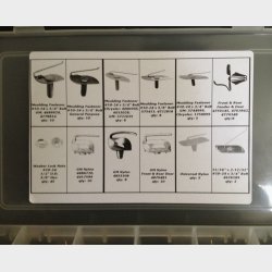 Clips s�t med 130 stk. Buick (113-001-BU)