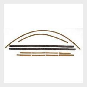 Corvette Fastg�relses strop s�t 1963-1967