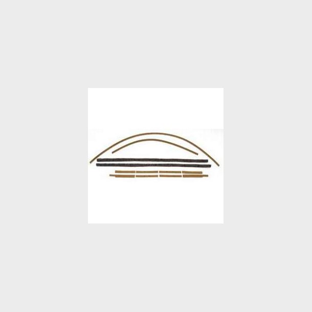 Corvette Fastg�relses strop s�t 1963-1967