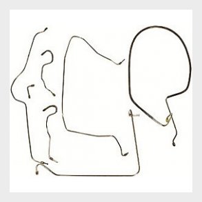 Corvette Bremser�r s�t i rustfri st�l 1963-1967