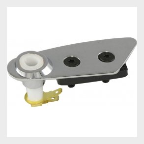 T-TOP Lock plate Left Chrome 1978 Corvette 155523