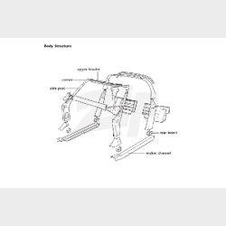 Corvette Rocker Channel Repair Front 1968-82