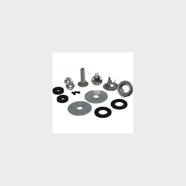 Corvetter Hardtop Rear Mounting  Bolt Kit, 1963-75
