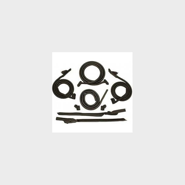 Corvette Conv Body Weatherstrip Kit, 1969E