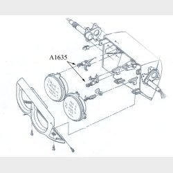 Corvette Headlight Adjuster Spring, 1964-1982