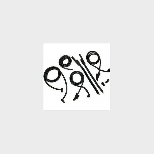 Corvette Conv Body Weatherstrip Kit 1969L-72