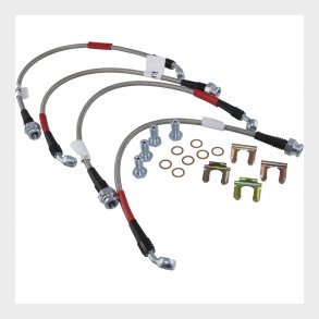 Corvette Braided Brake Hose Set, SS 1997-04