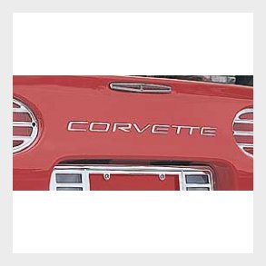 Corvette Rear Bumper Letter Set, 1997-2004 