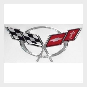 Corvette C5 3D logo 3,25'' X 1,58'' 