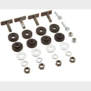 Corvette Hooker style sidepipe mounting kit