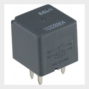 Corvette Relay, 4-Pin Style, Auxiliary  1997-2004