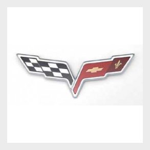 Kofanger emblem foran, Bumper Emblem, Front, 2005-2012 Corvette 49688-10370895