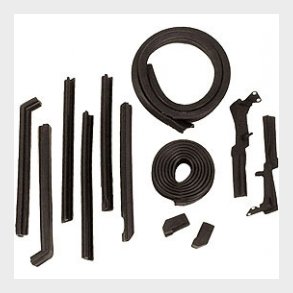 Corvette Gummiliste s�t til kalesje stativ 1961-1962