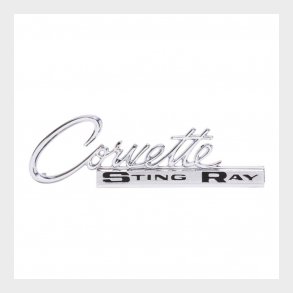 Trim Parts, Script Emblem, Rear 1963-1965