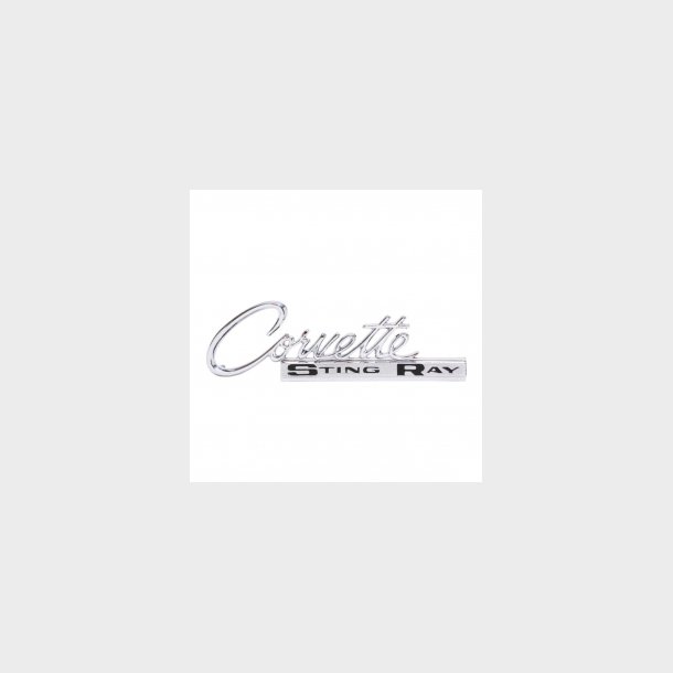 Trim Parts, Script Emblem, Rear 1963-1965