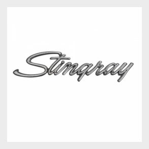 Corvette Stingray side emblem 1974-76, part 120254