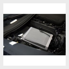 Corvette Perforated Stainless Fuse Box Cove