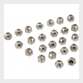 Corvette Seat Hinge Cover Acorn Chrome Nuts, Year 1978