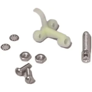 Lygtejustering st med 1 stk. Corvette 1956 til 1982 (Ecklers 118521) Headlamp Adjusting Screw