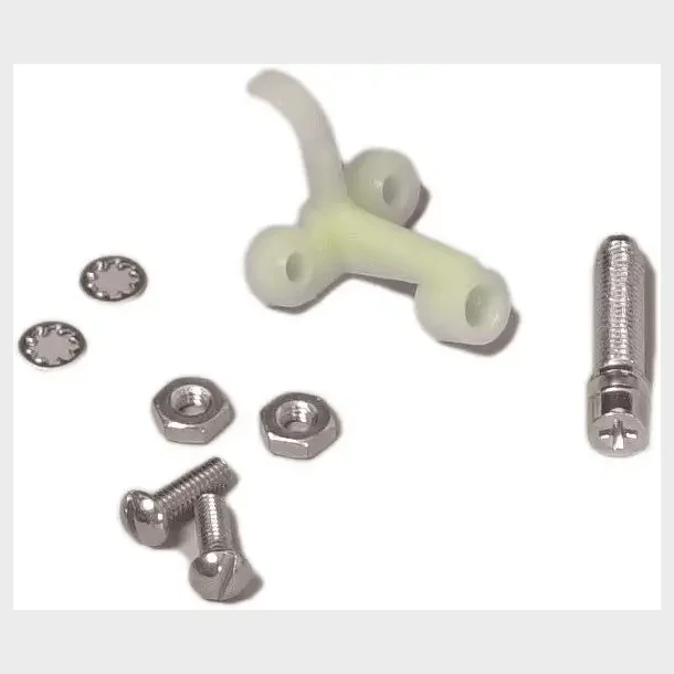 Lygtejustering s�t med 1 stk. Corvette 1956 til 1982 (Ecklers 118521) Headlamp Adjusting Screw