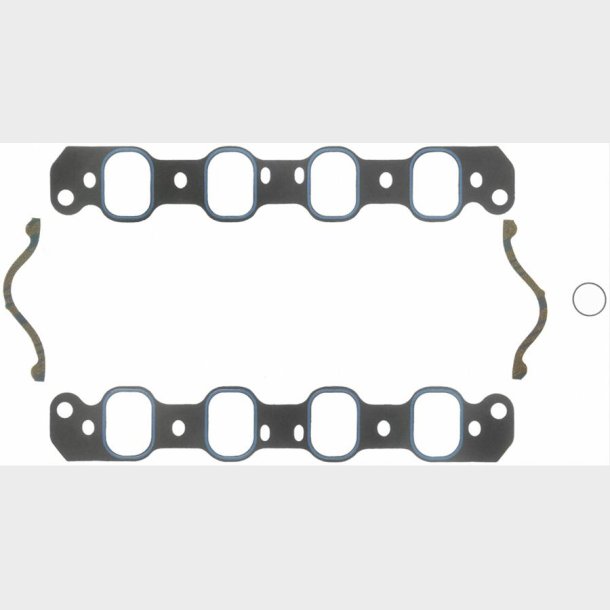 Indsugningspak. 0.06" tyk Ford 351C 1970 til 1974 (4 portet indsug)