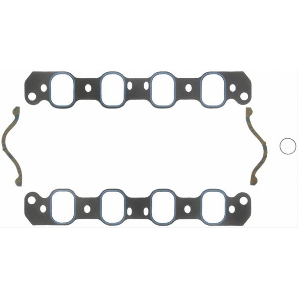 Indsugningspak. 0.06" tyk Ford 351C 1970 til 1974 (4 portet indsug)