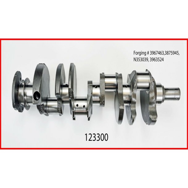 Krumtap m. lejer Chevrolet 454" 1971 til 1990 (Enginetech 123300)