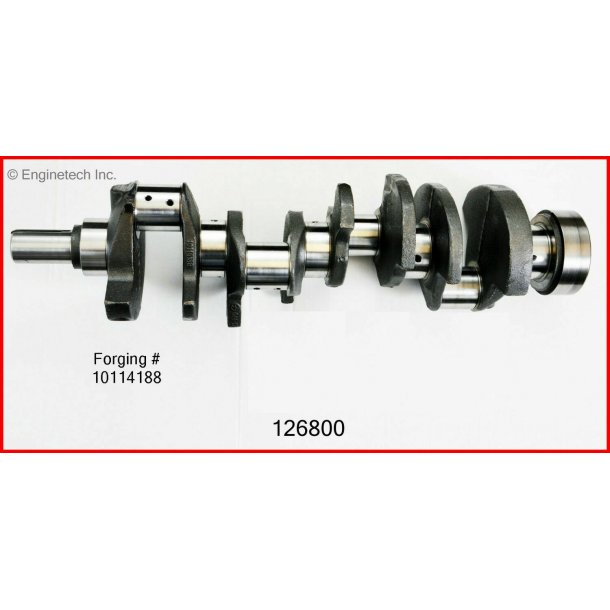 Krumtap m. lejer Chevrolet 454" 1991 til 2000 (Enginetech 126800)