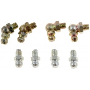 Smrenippel st med 8 stk. (Dorman 13576) Grease Fittings, Assortment, info se billede 2