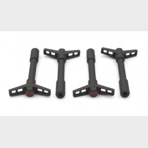 Ventild�ksel bolts�t sort Chevy