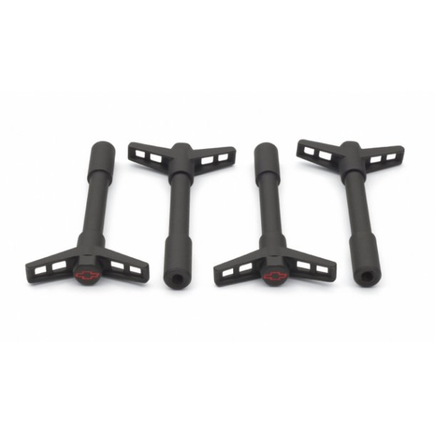 Ventildksel boltst sort Chevy